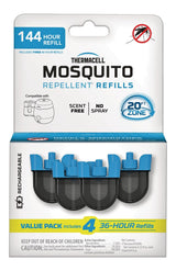 E-ZoneGuard Rechargeable Mosquito Repellent Refill 144-Hour Pack