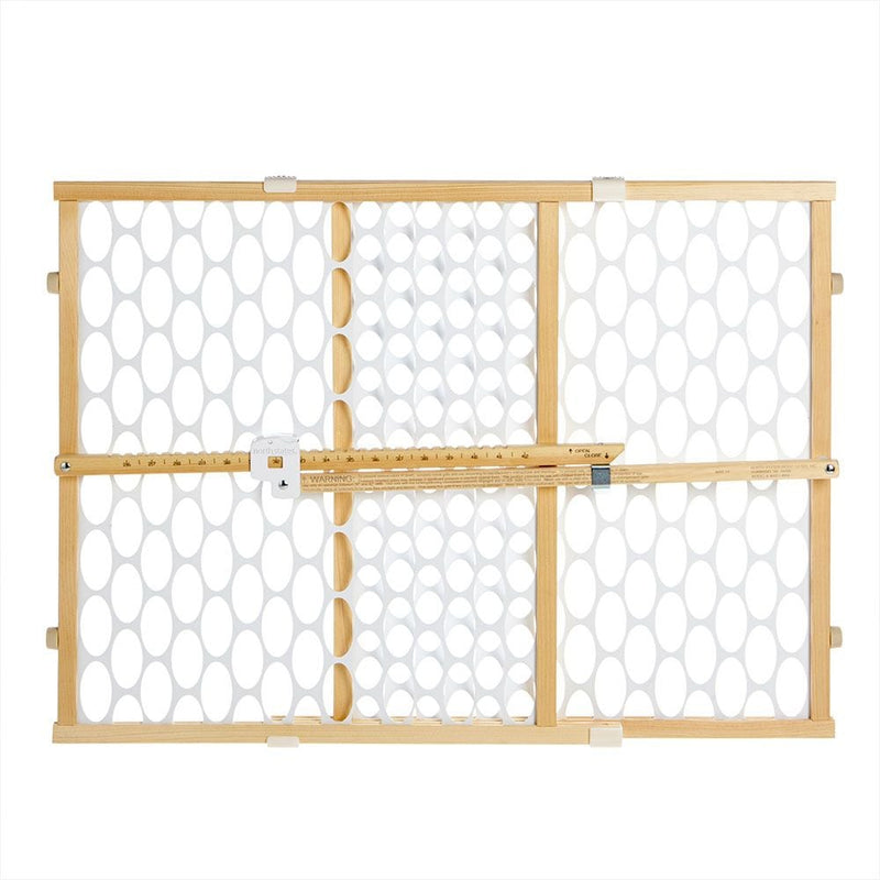 Quick Fit Oval Mesh Wooden Baby Safety Gate R940