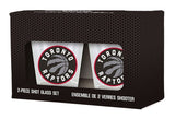 Heavy Base Shot Glass Set For Basketball Fans/Collectors, 2-oz, 2-pk