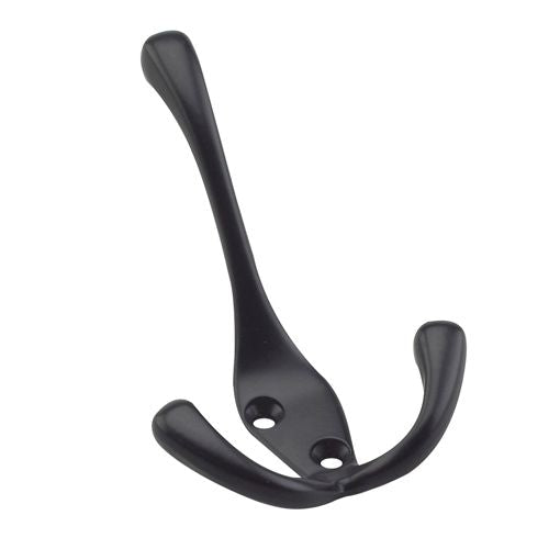 Tri-hook, 4'', Matte Black, 3pk F9059