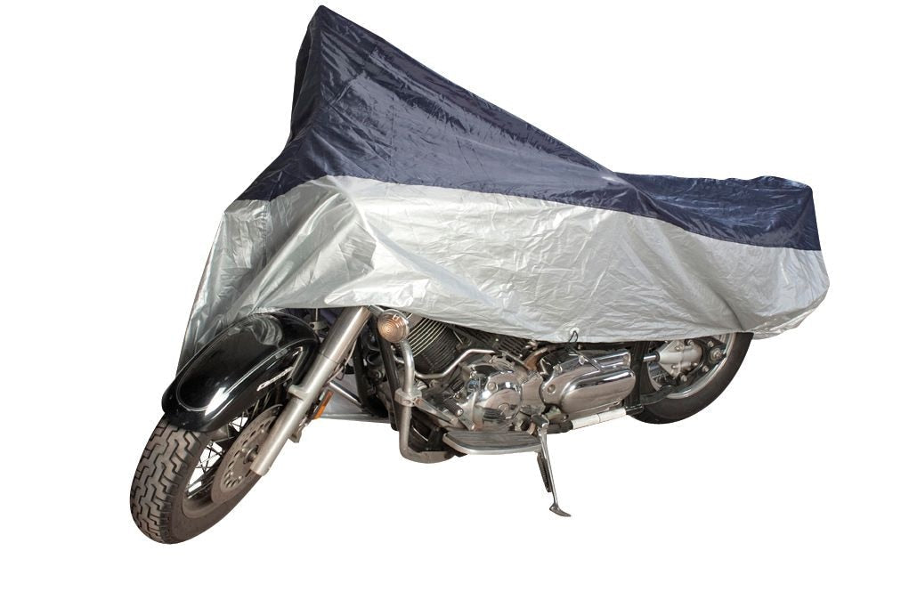 200 Series Fabric Motorcycle Cover for Water & UV Resistance, Large
