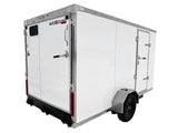 6 x 12-ft Enclosed Utility Trailer with Ramp Door