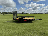 60-in x 10-ft Landscape Utility Trailer with Ramp Gate