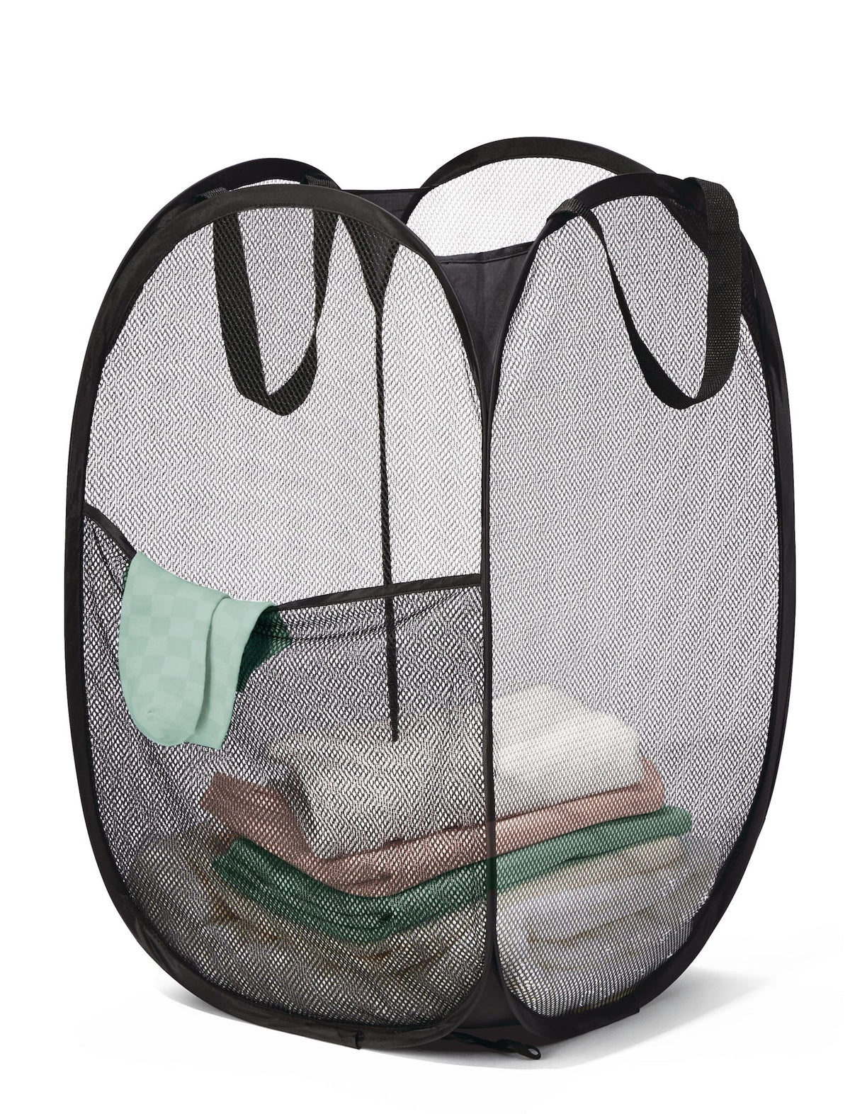 type A Alpha Pop-Up Laundry Hamper, Black