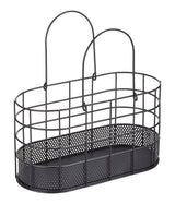 Type A Metal Shower Caddy for Storage/Carrying, Black