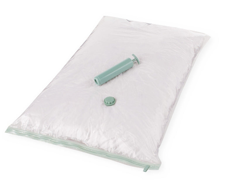 Reusable Vacuum Seal Storage Bag with Pump, Large, 6-pk N2262