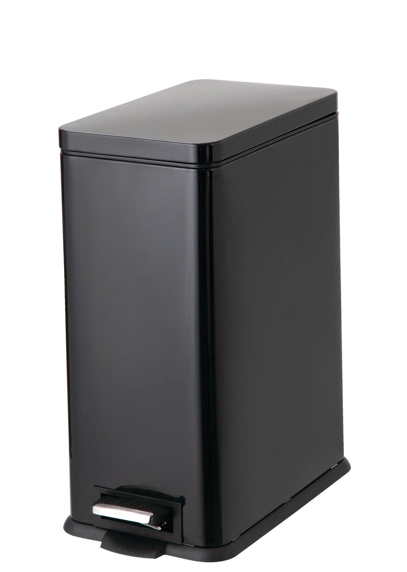 Steel Rectangular Step Garbage Can, Assorted Colours, 30-L Y6405