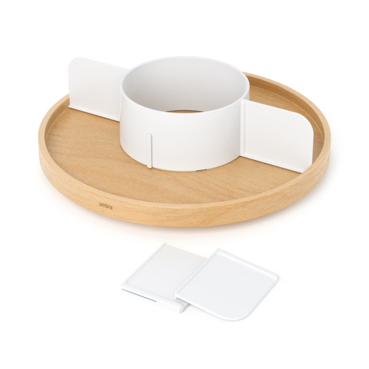 Bellwood 5-Section Lazy Susan with Removable Dividers
