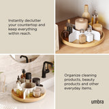 Bellwood 5-Section Lazy Susan with Removable Dividers