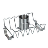 Stainless Steel Chicken Roaster & Rib Rack for Grilling/Roasting, 11-in