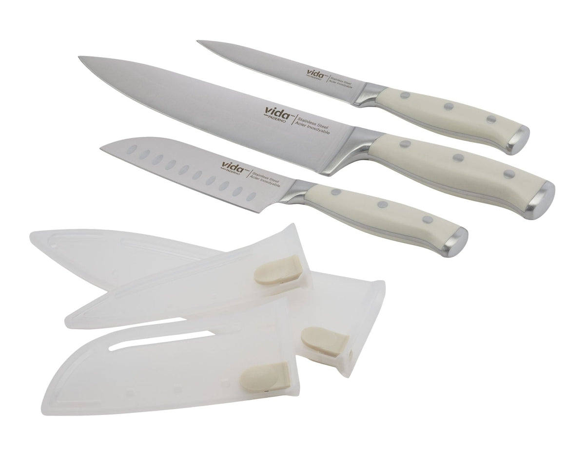 3PC KNIFE PACK WHITE