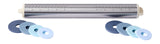 Adjustable Stainless Steel Rolling Pin with Thickness Rings
