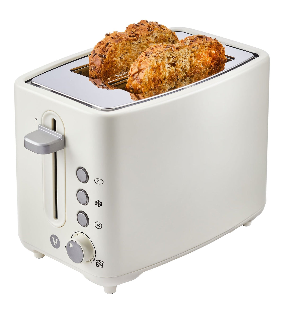 Colour Series 2-Slice Toaster with 3 Settings, Shortbread