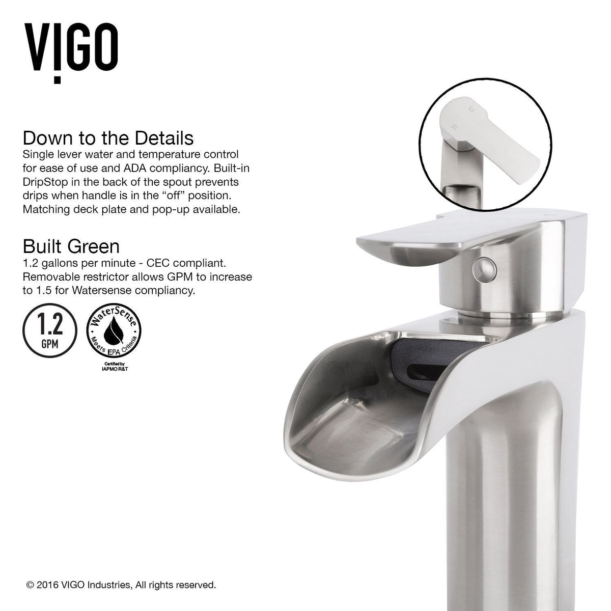Glass Simply Silver Bathroom Sink/Basin Set with Niko Faucet and Round Vessel