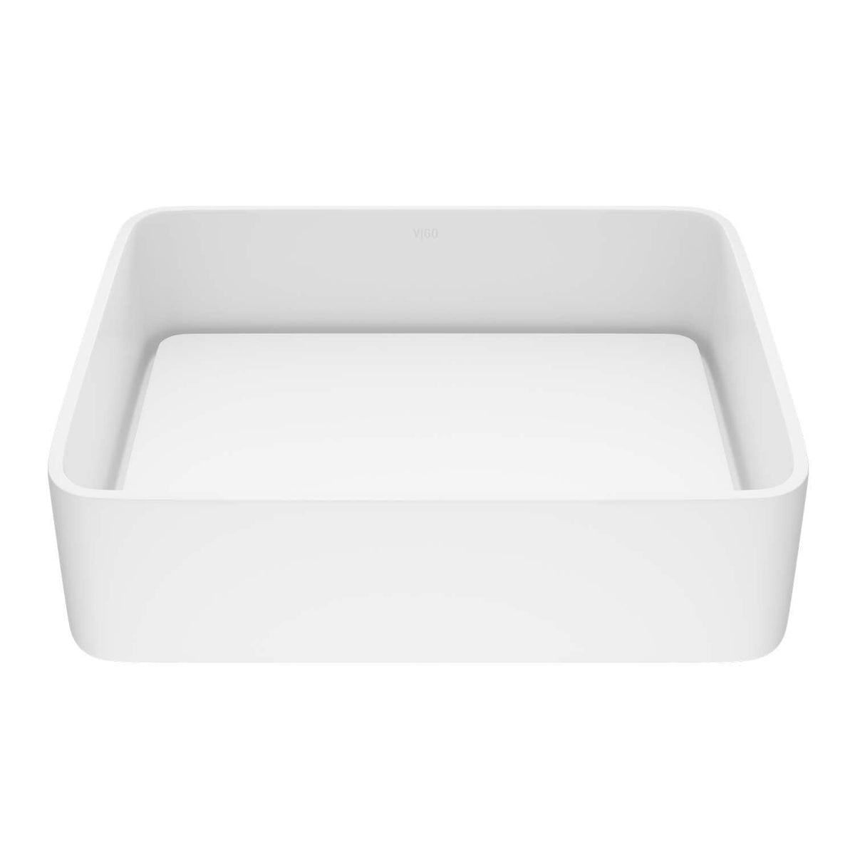 Jasmine 18x15-in Deep White Bathroom Sink/Basin with Rectangular Vessel