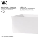 Jasmine 18x15-in Deep White Bathroom Sink/Basin with Rectangular Vessel
