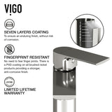 Norfolk Single Handle Vessel Bathroom Sink Faucet, WaterSense Certified, Brushed Nickel