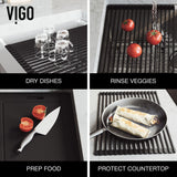 Oxford 1-Bowl Stainless Steel Apron Front Farmhouse Kitchen Sink with Accessories, 33-in
