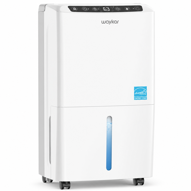 Waykar 2,000 Sq. Ft. Dehumidifier – 34 Pint W5528