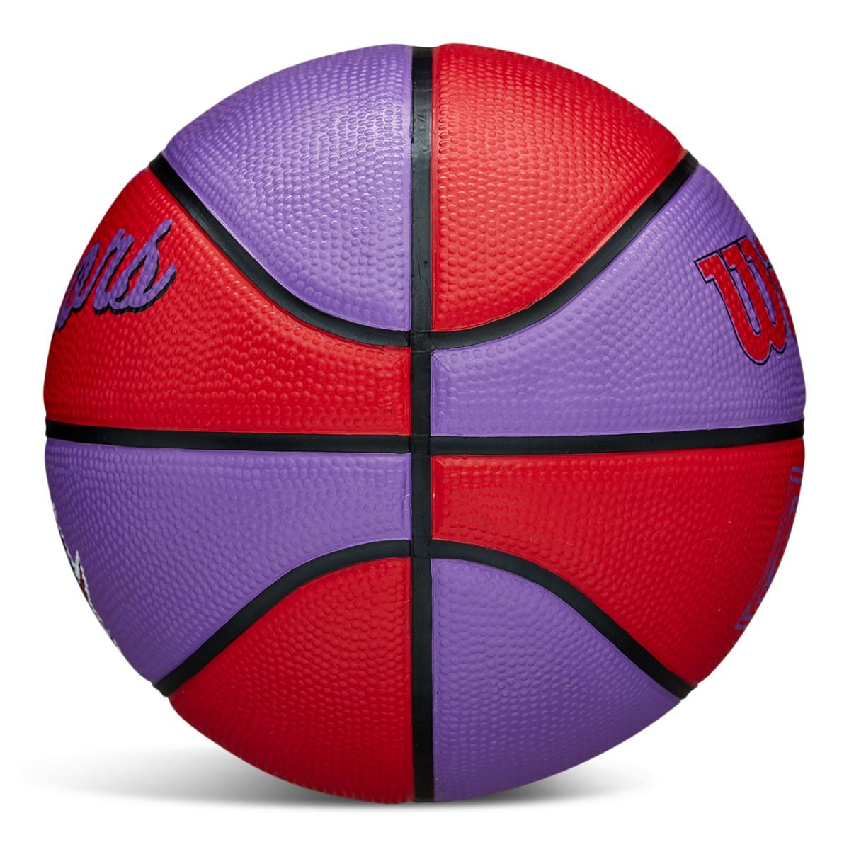 Kids' Mini Outdoor Basketball, Size 3 (22.5-in), Purple/Red