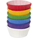 Paper Baking Cups, Rainbow, 2-in, 150-pk
