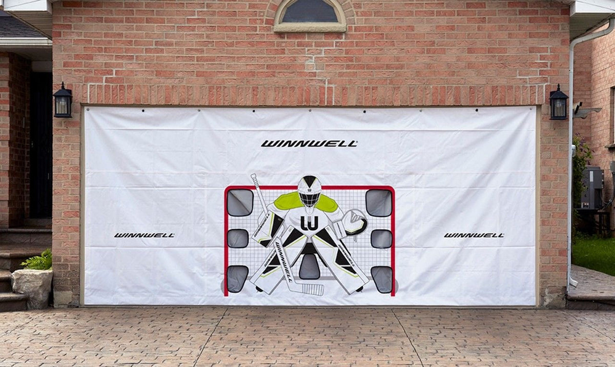 Heavy Duty Hockey Shooting Tarp, 16-ft x 7-ft