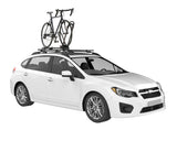 Frontloader 1-Bike Roof Top Mount Bike Rack, Adjustable, Black