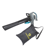 12 Amp Electric Leaf Blower/Vacuum with Aero Force Technology Black