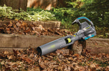 12 Amp Electric Leaf Blower/Vacuum with Aero Force Technology Black