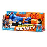 Insanity Smoking Barrel Foam Dart Toy Blaster with 72 Darts