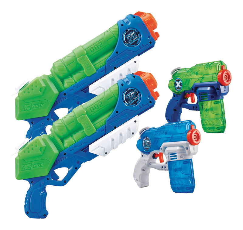 Typhoon Thunder & Stealth Soaker Water Blasters Set, Kids' Toy, Age 5+, 4-pk W6907
